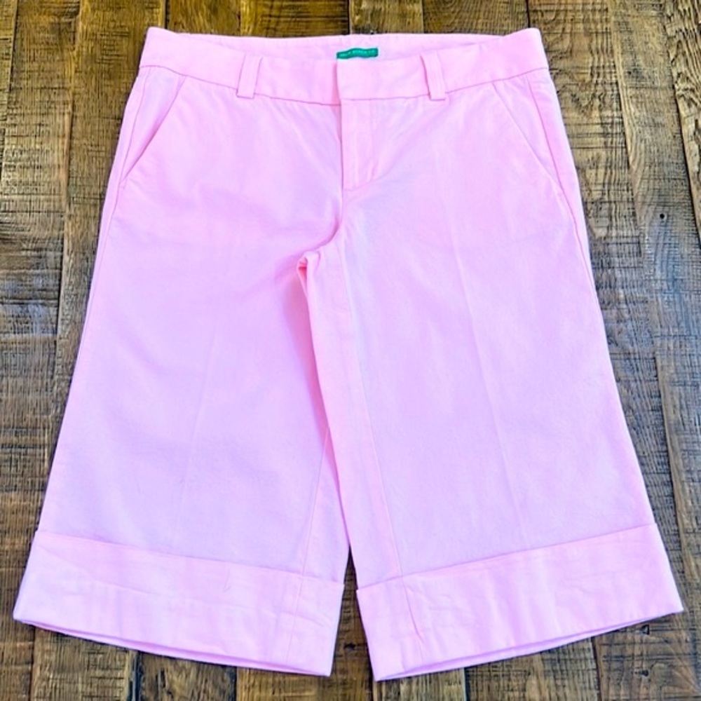 Lilly Pulitzer White Label Pink Palm Beach Fit Shorts size 6